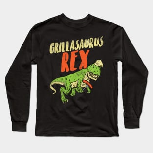 Grillasaurus Rex Long Sleeve T-Shirt